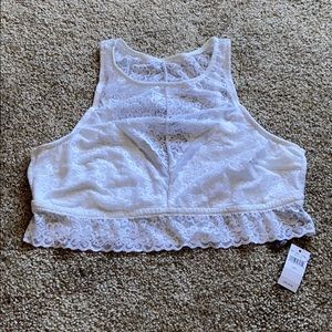 NWT White aerie Bralette